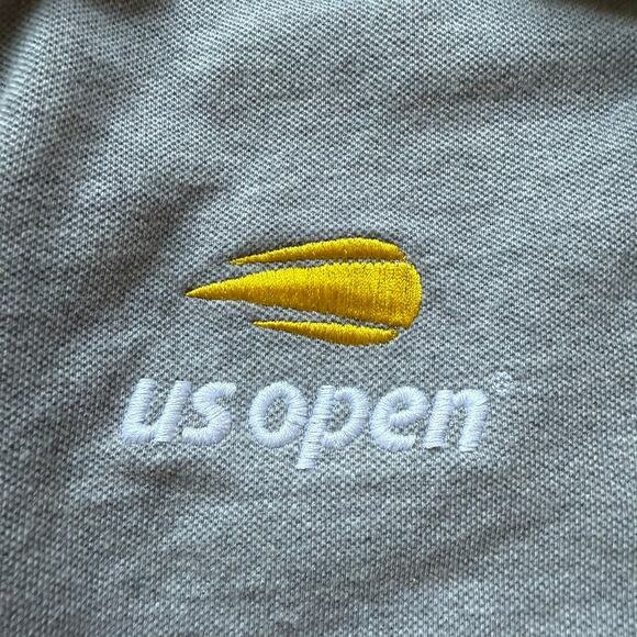 Polo Ralph Lauren US Open Classic Fit Polo Shirt Medium Gray - Picture 6 of 8